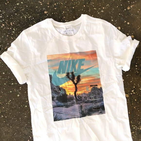 Nike Tops - Nike Festival Photo Tee White Short Sleeve Joshua